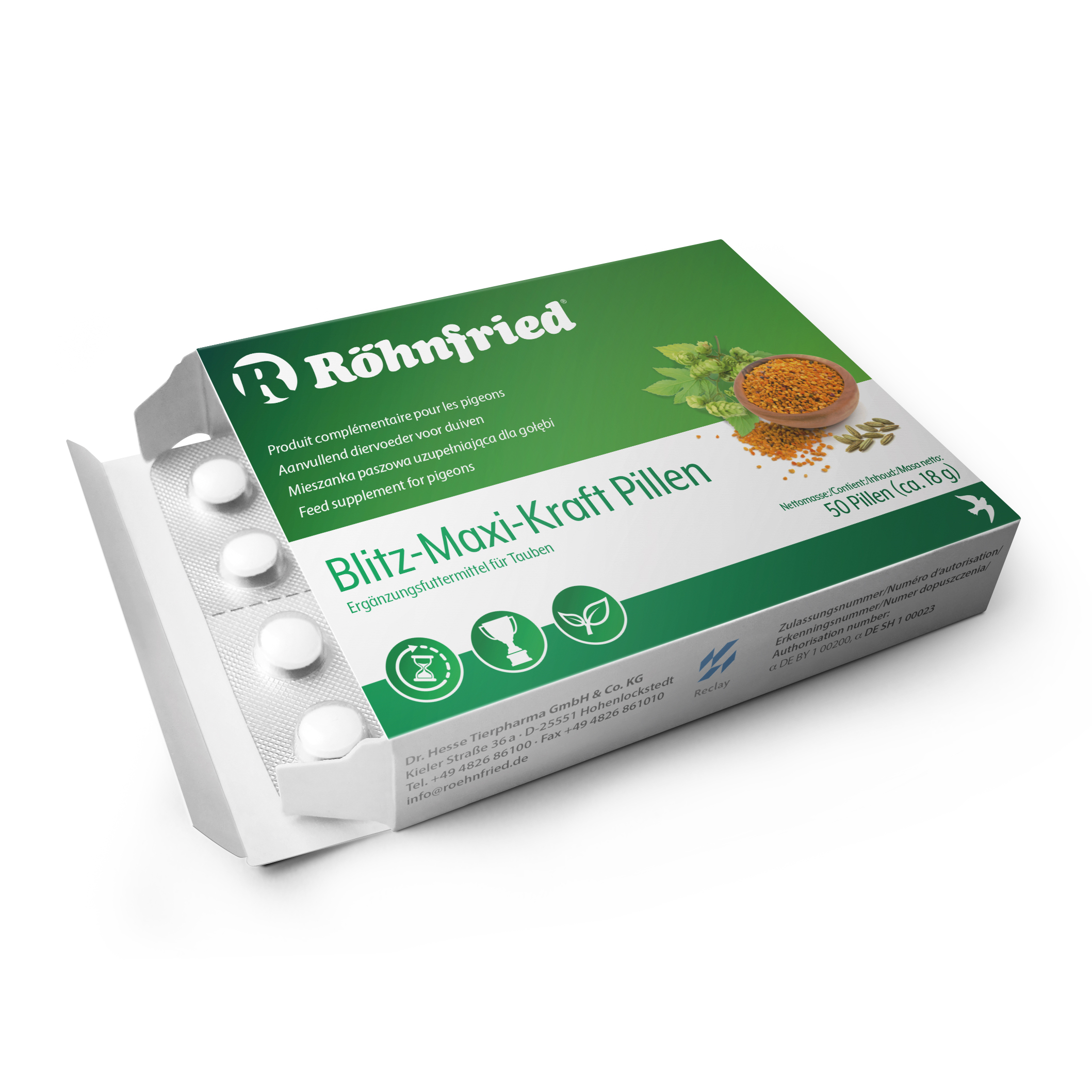 RÖHNFRIED® Blitz-Maxi-Kraft-Pillen