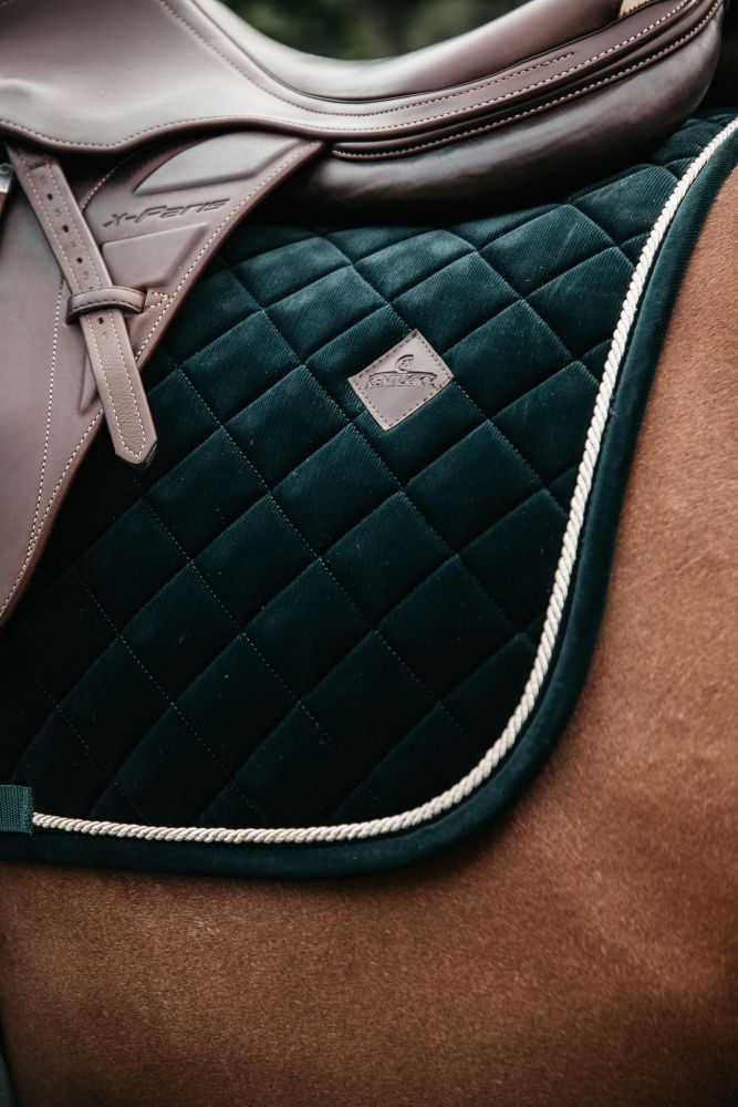 KENTUCKY® HORSEWEAR Schabracke Cord Springen, pinien-grün