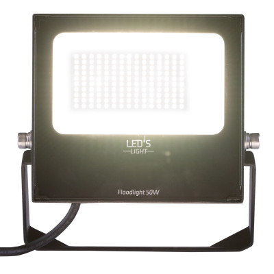 SHADA Flutlicht-LED - 50W 9000lm 4000K - Lumileds LED - schwarz