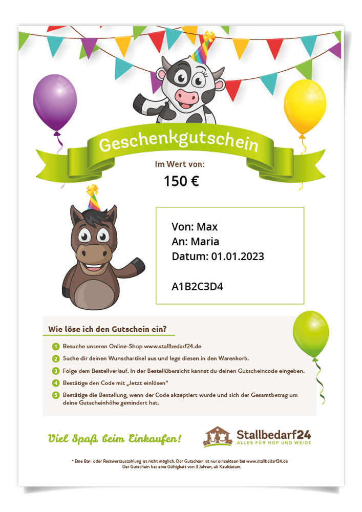 Geburtstags-Geschenkgutschein