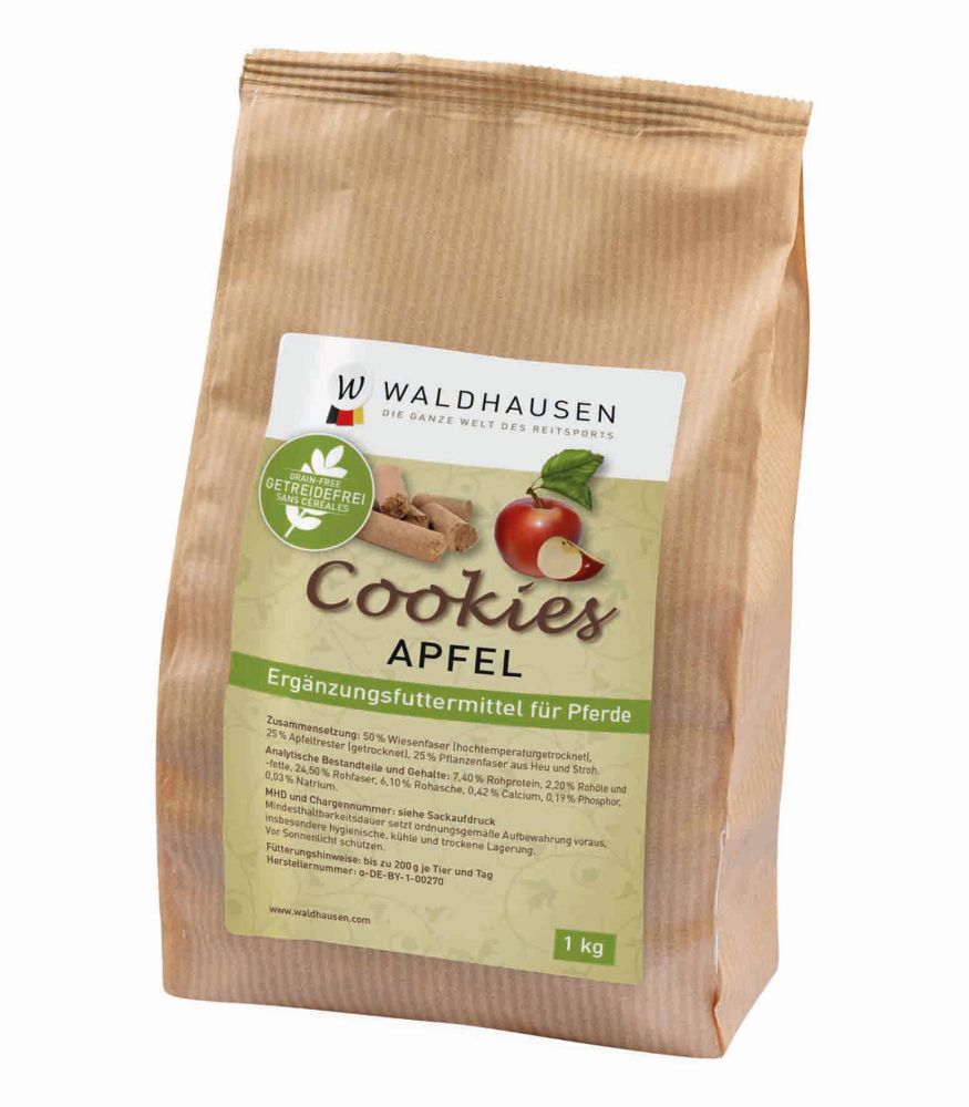 WALDHAUSEN Cookies getreidefrei Apfel
