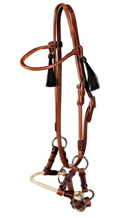 WESTERN IMPORTS® Sidepull Rawhide Nose