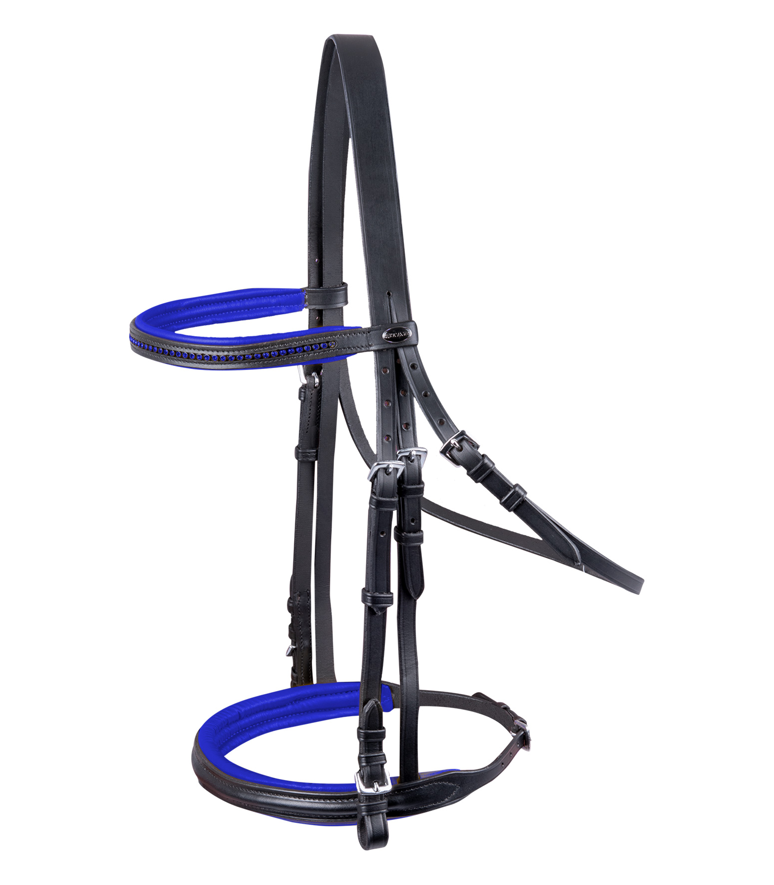 WALDHAUSEN STAR Trensenzaum Diamond, blau