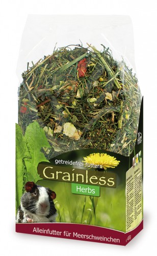 JR FARM Grainless Herbs Meerschweinchen 400g