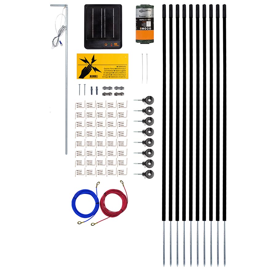GALLAGHER Haustier und Garten Kit, 80 cm S6 Solar
