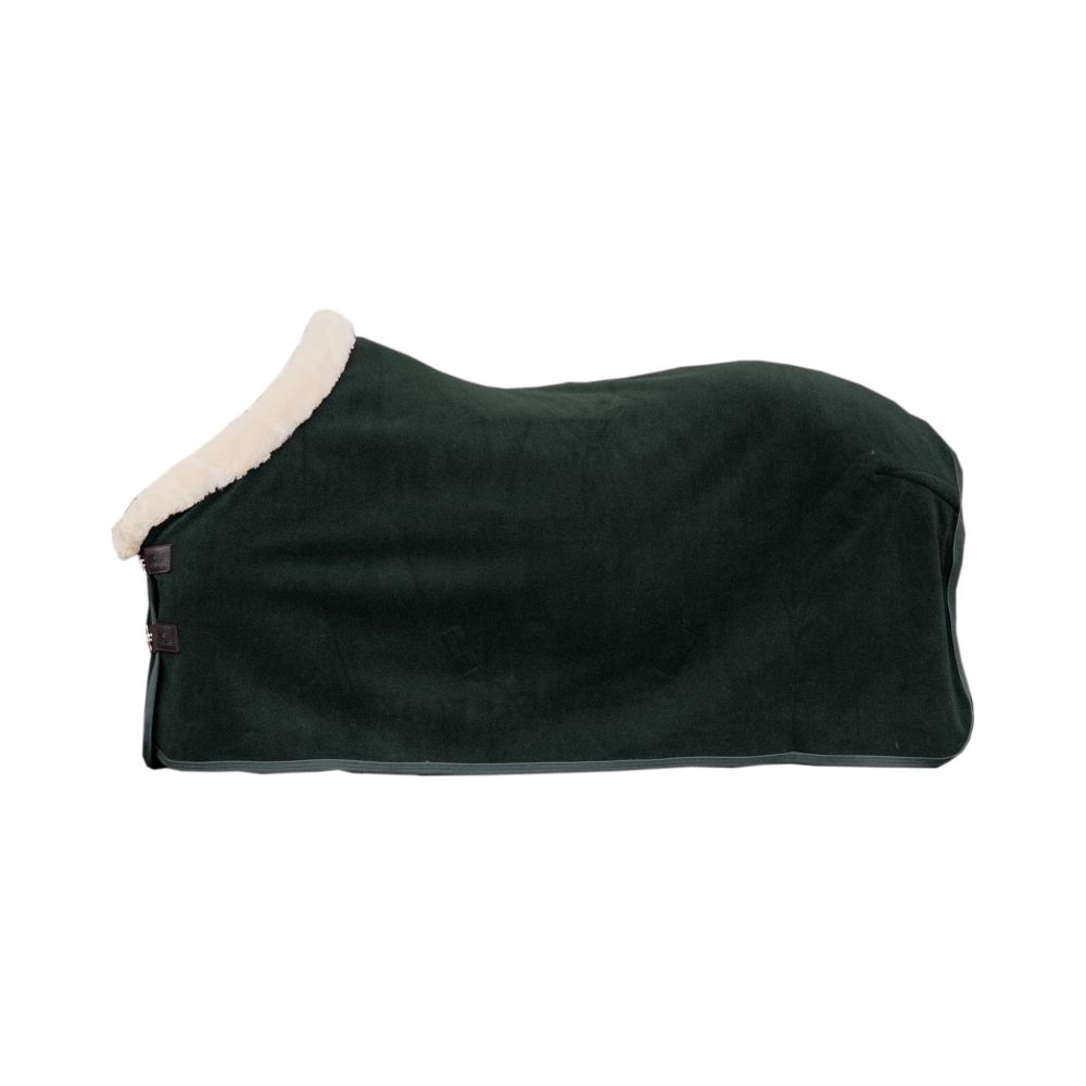 KENTUCKY® HORSEWEAR Turnierabschwitzdecke Heavy Fleece, pinien-grün
