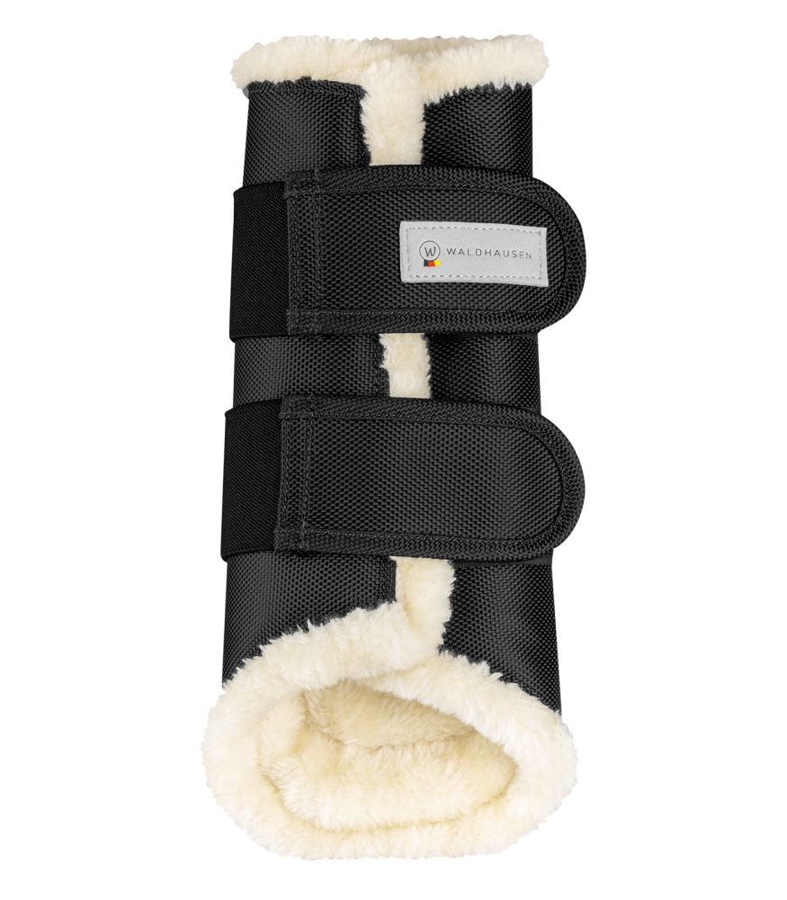 WALDHAUSEN Dressurgamasche Comfort, schwarz/natur