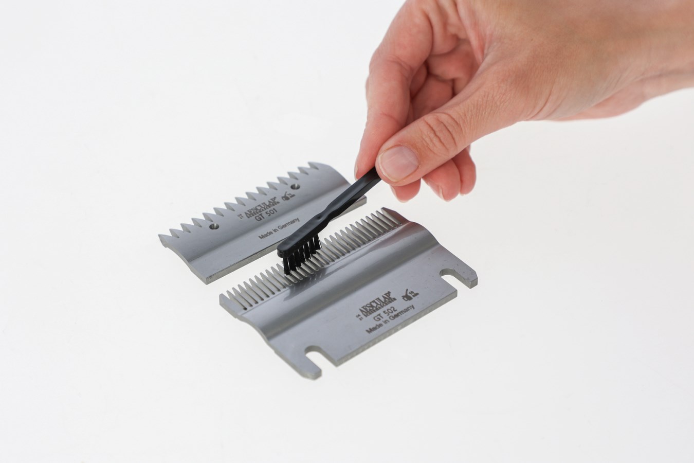 AESCULAP® Schermesser-Set für Rinder und Pferde Econom, Fine 1 mm 