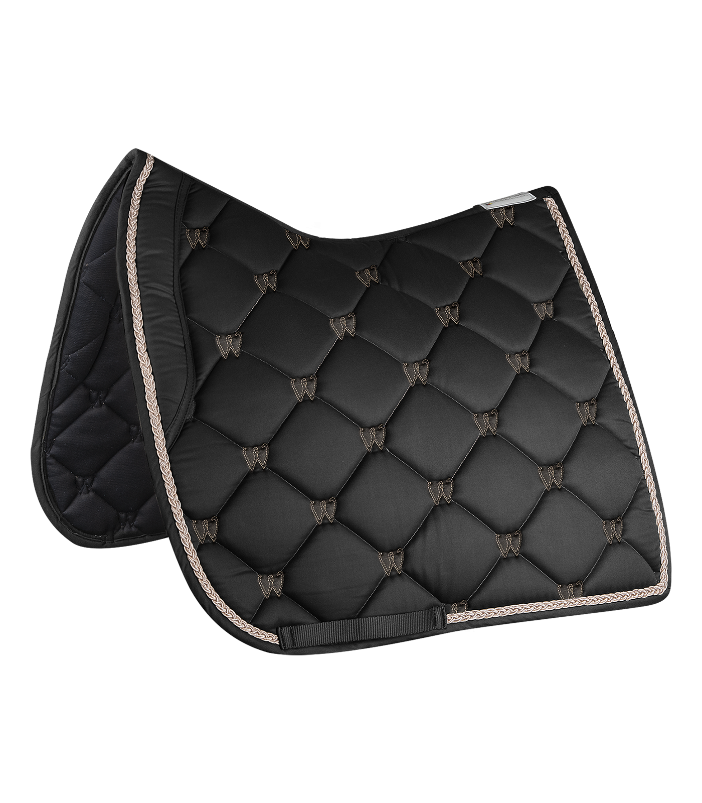 WALDHAUSEN Schabracke Valencia Dressur, schwarz/roségold