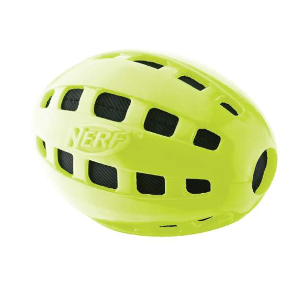 NERF DOG TPR Crunchable Sqeak Football 