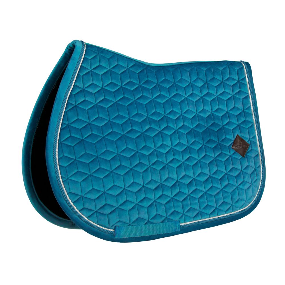 KENTUCKY® HORSEWEAR Pony-Schabracke Velvet Springen, smaragdgrün
