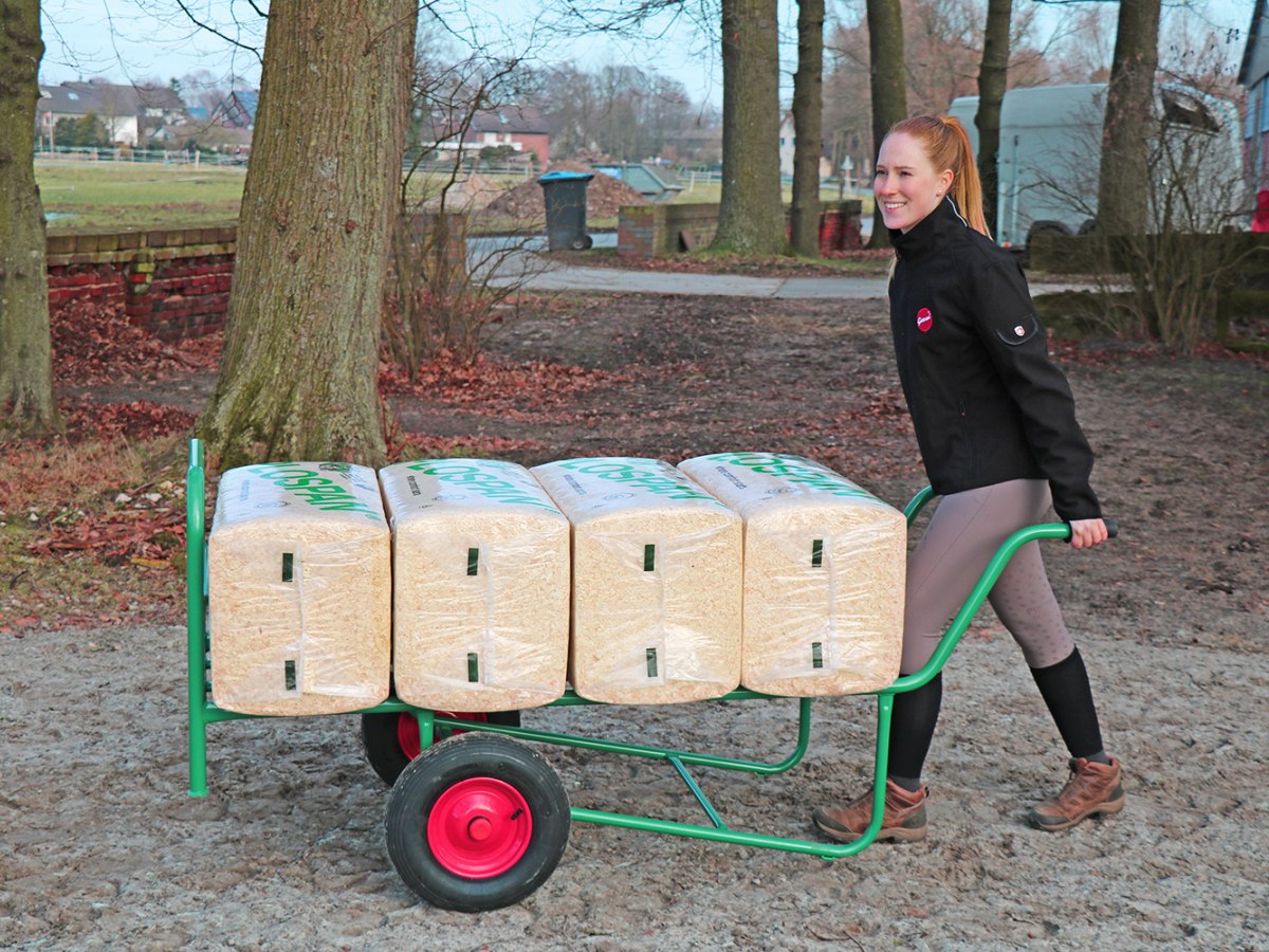 GROWI® Ballenkarre kurze Ausführung 150 cm
