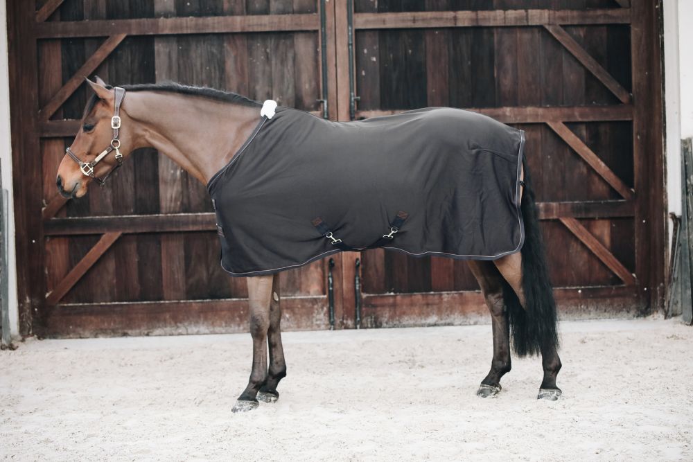 KENTUCKY® HORSEWEAR Abschwitzdecke Fleece, schwarz