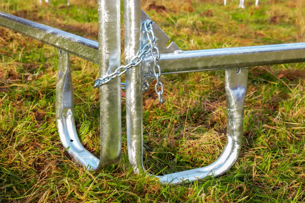 STALLBEDARF24 Panel 2er Boxenreihe - Höhe: 1,70 m