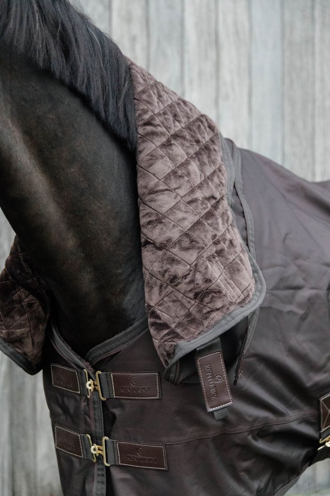 KENTUCKY® HORSEWEAR Halsteil All Weather Waterproof Pro 150 g, braun