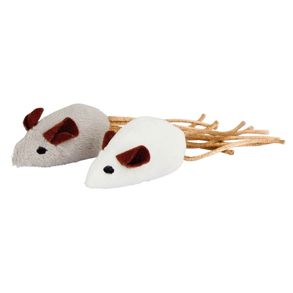 Maus mit Raschelfolie