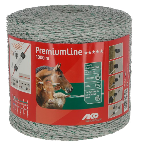 AKO PremiumLine Weidezaunlitze