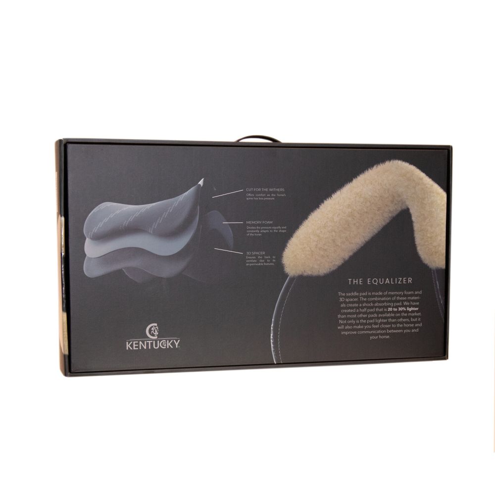 KENTUCKY® HORSEWEAR Schaffell Sattelpad Impact Equalizer