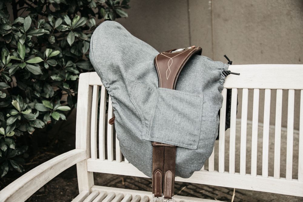 KENTUCKY® HORSEWEAR Sattelschoner Springen, grau