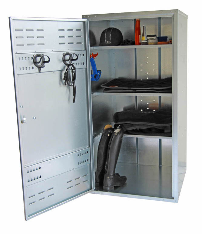 GROWI® Universalschrank mit Vorrichtung für Vorhangschloss, 75 cm breit