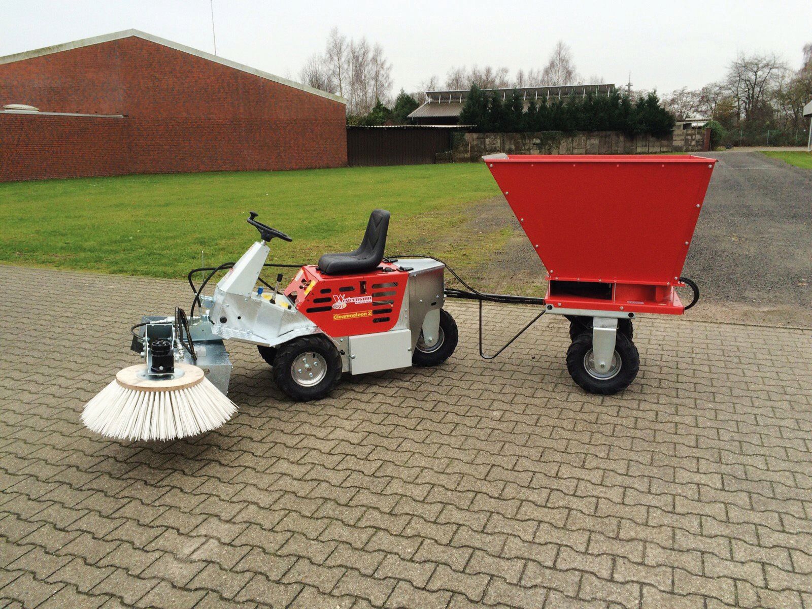 WESTERMANN EG 580 Einstreugerät (Anhänger-Version)