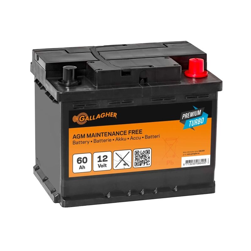 GALLAGHER S220 Solar-Set mit 60 Ah Akku