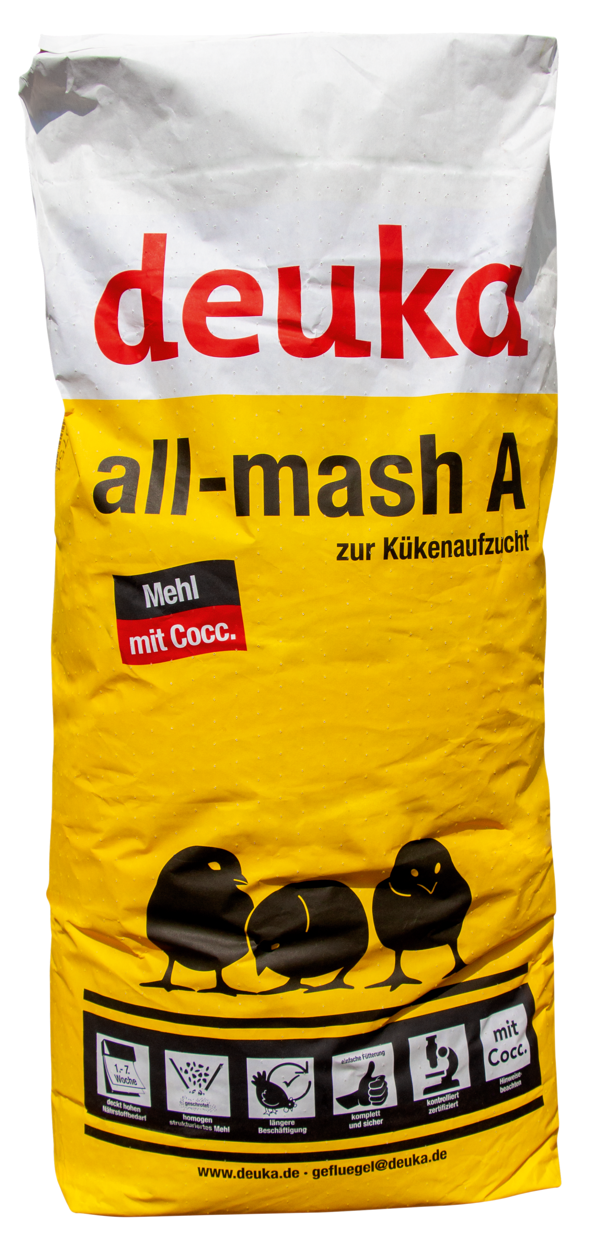 deuka all-mash A zur Kükenaufzucht