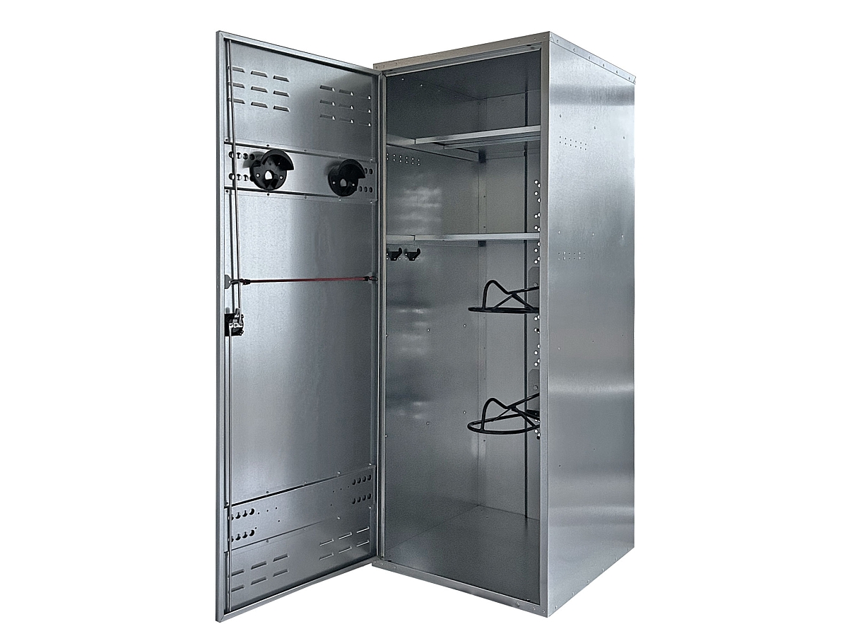 GROWI® Westernsattelschrank mit Zylinderschloss, 75 cm breit 