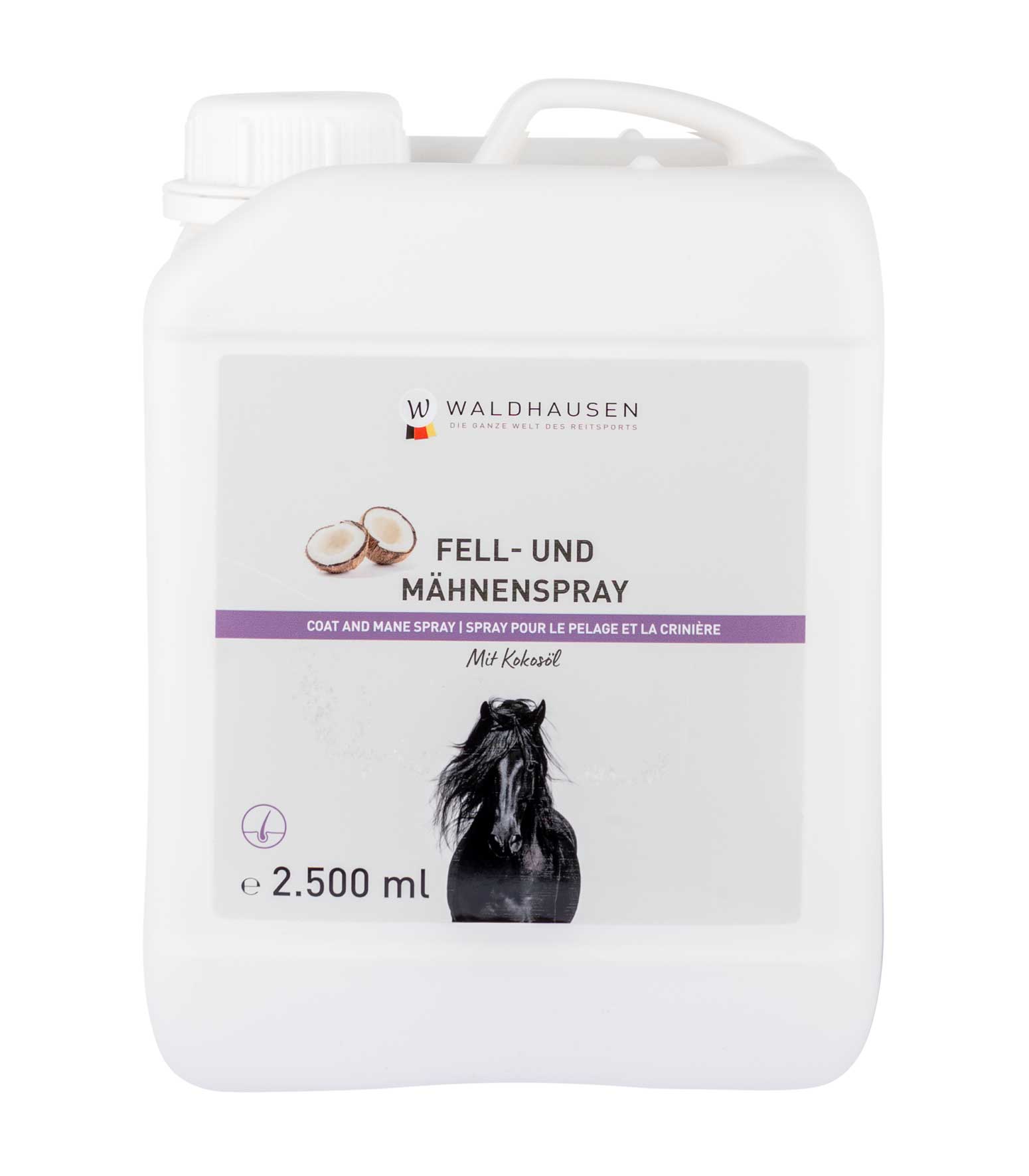 WALDHAUSEN Fell- und Mähnenspray mit Kokosöl