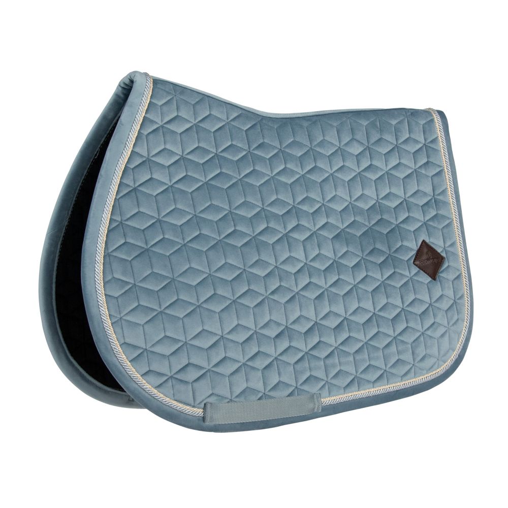 KENTUCKY® HORSEWEAR Pony-Schabracke Velvet Springen, hellblau