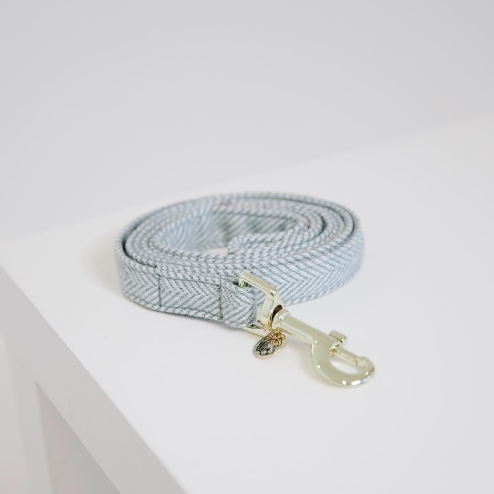 KENTUCKY® DOGWEAR Hundeleine aus Wolle 120 cm, hellblau