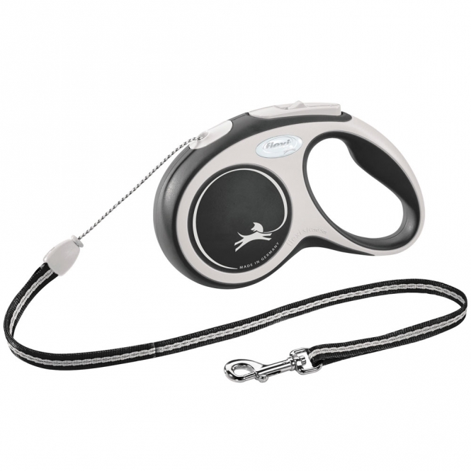 FLEXI Rollleine New COMFORT Seil - 5m, bis 12kg 