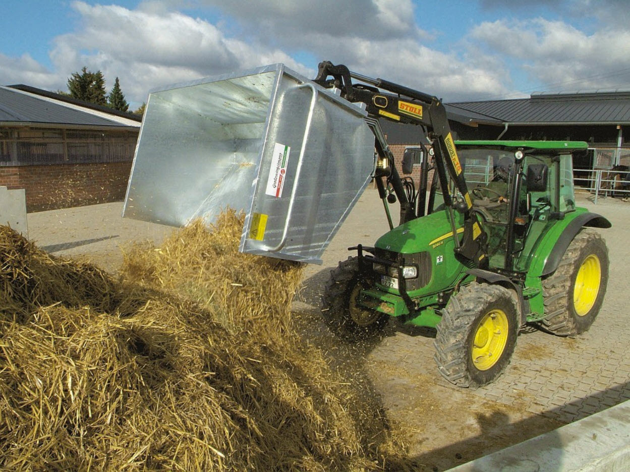 GROWI® Großraumkuli für Traktoren, ohne Platte und ohne Aufnahme
