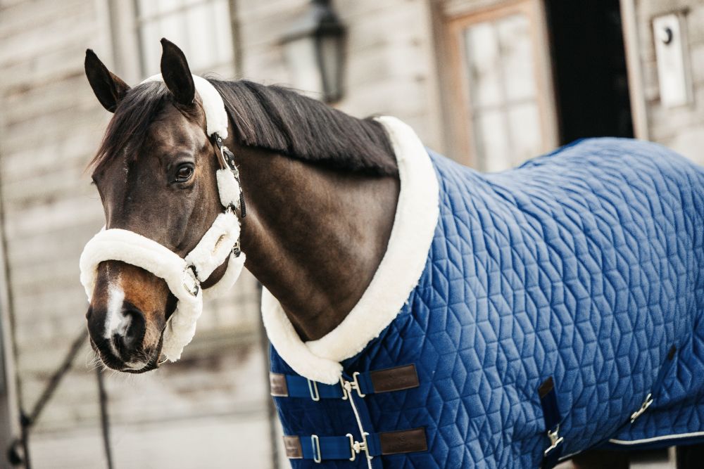 KENTUCKY® HORSEWEAR Turnierdecke Velvet, marine
