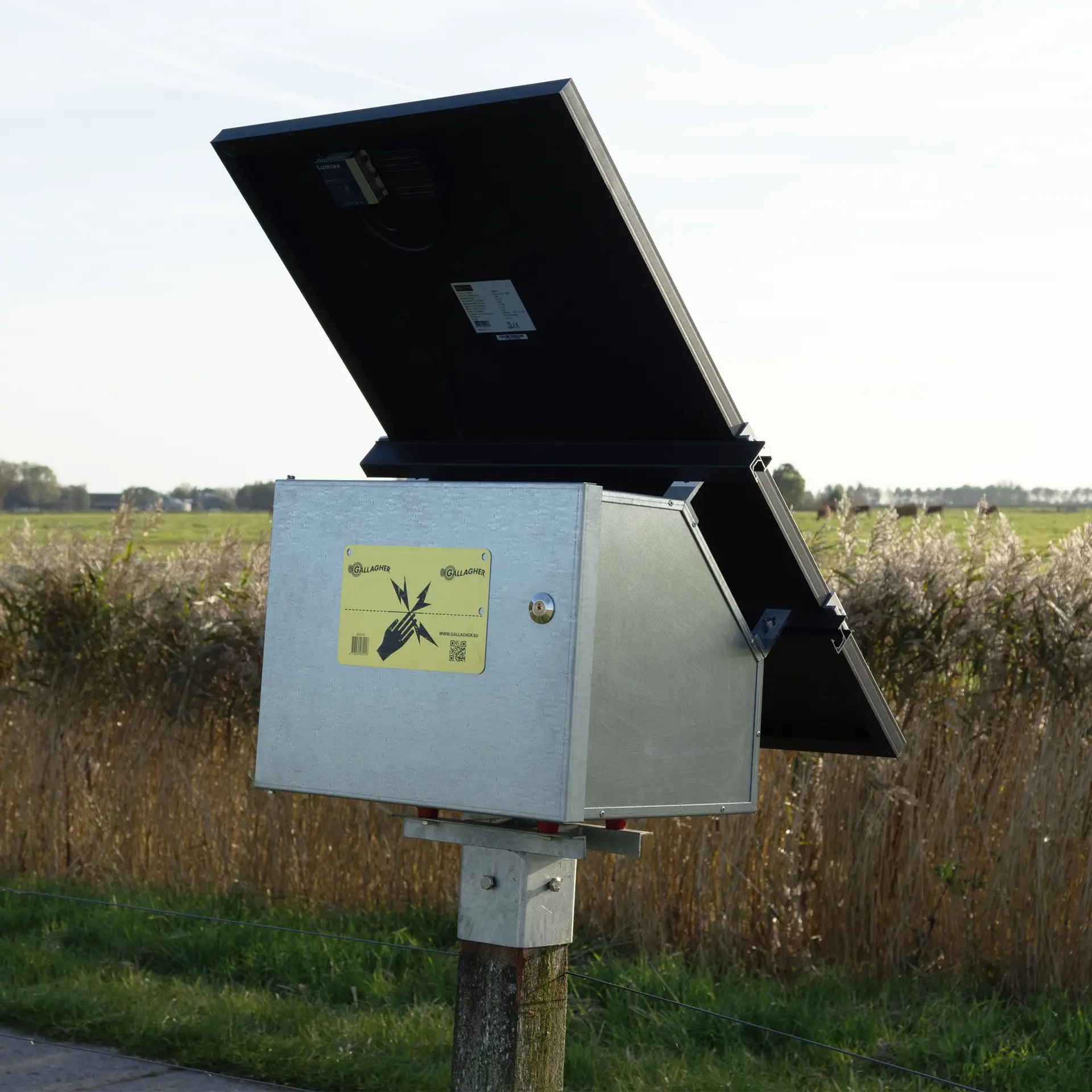 GALLAGHER Einbruchsicherer Solarkasten MBS400