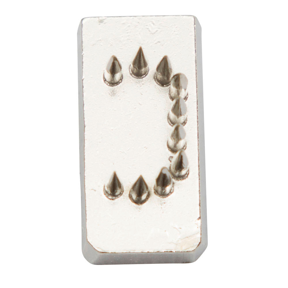 Einsätze für Tätowierzangen - Buchstaben einzeln - 10mm