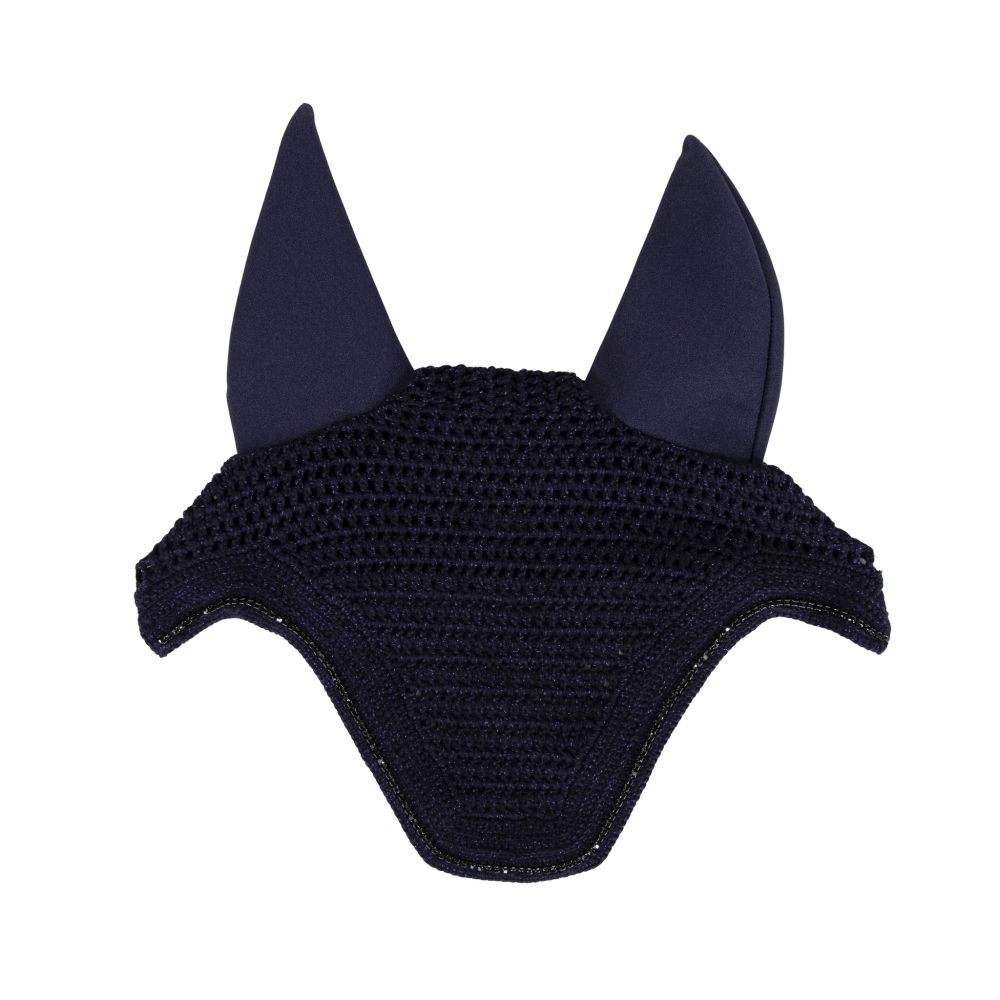 KENTUCKY® HORSEWEAR Fliegenhaube Wellington Sparkling Soundless, marine