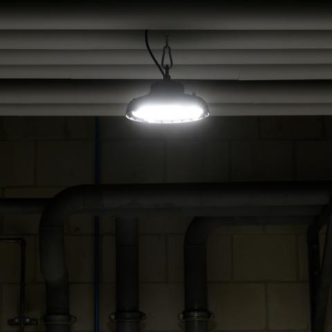 SHADA Led Hallen Pendelbeleuchtung - 160 W 25000 lm 5000 K IP65 - Lumileds(Philips) LED - Lifud Netzteil