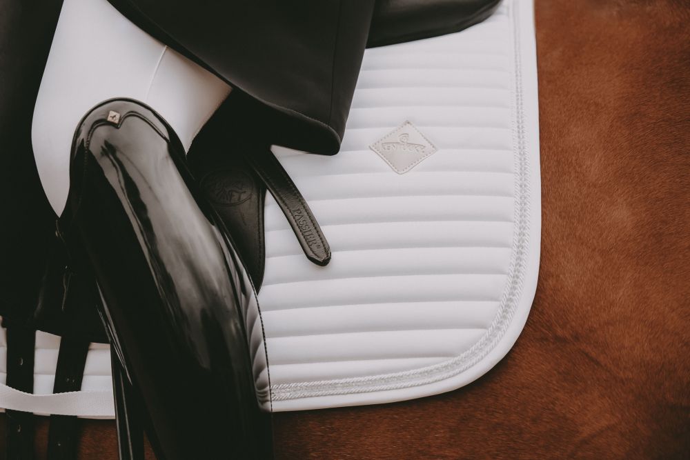KENTUCKY® HORSEWEAR Schabracke Pearls Dressur, weiß