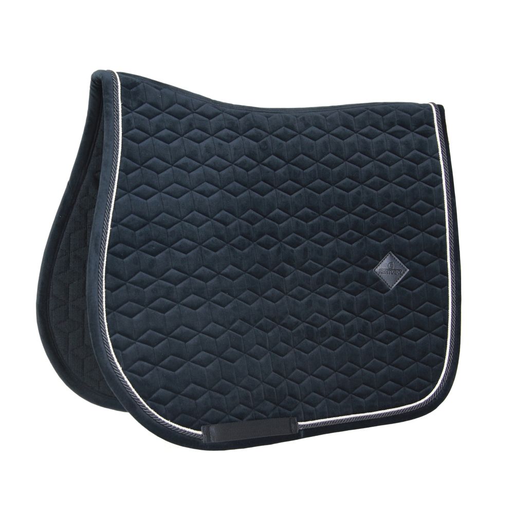 KENTUCKY® HORSEWEAR Schabracke Basic Velvet Springen, schwarz 