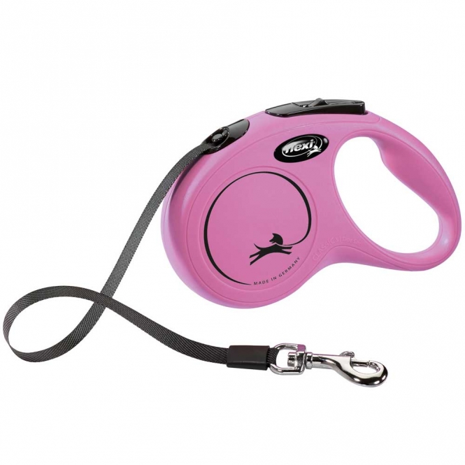 FLEXI Rollleine New CLASSIC Gurt - 5m