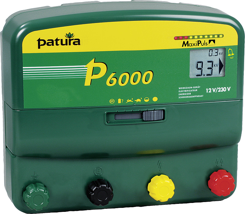 PATURA Weidezaun-Multifunktionsgerät P6000, 12 V/230 V