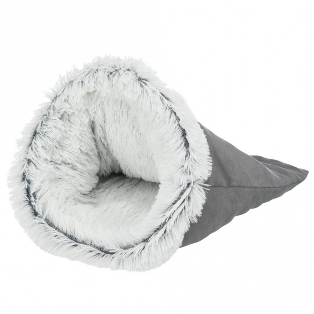 TRIXIE Kuschelsack Harvey, grau/weiß-schwarz
