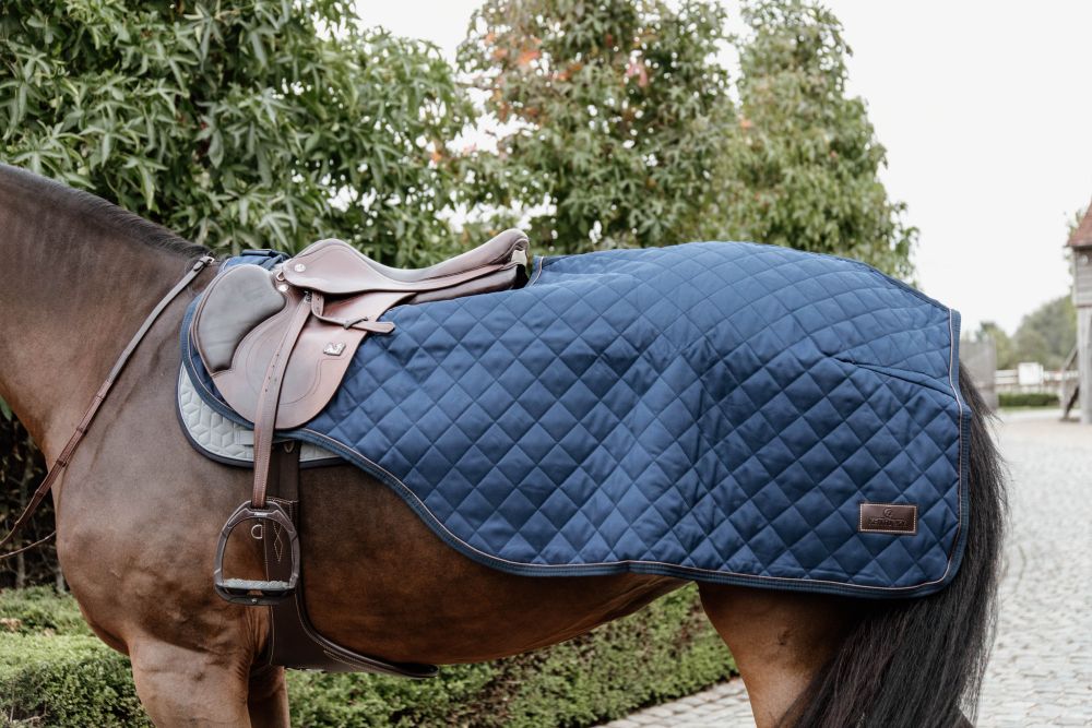 KENTUCKY® HORSEWEAR Ausreitdecke 160 g, marine