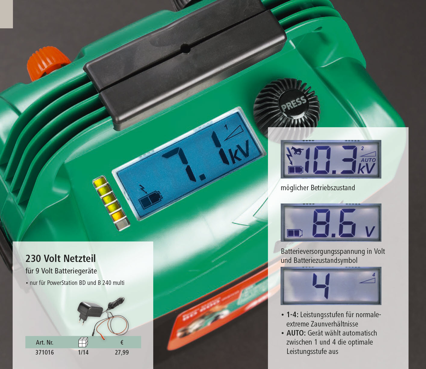 AKO Power Station BD 600 digital 9 V