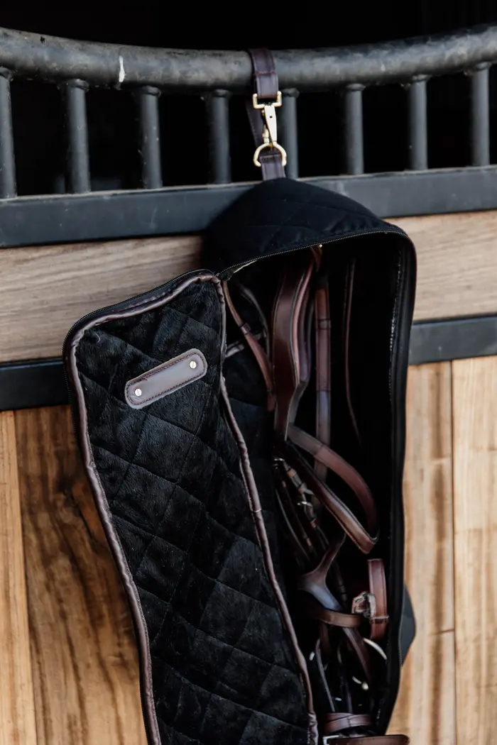 KENTUCKY® HORSEWEAR Trensentasche, Größe: L, schwarz