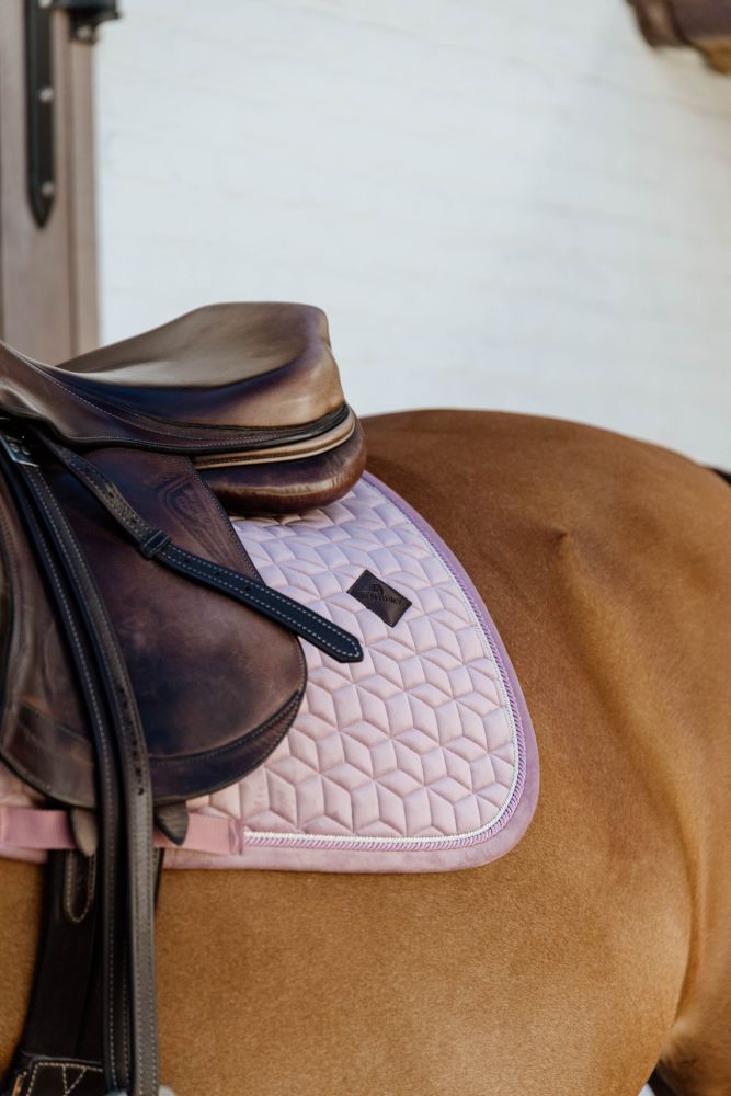 KENTUCKY® HORSEWEAR Schabracke Velvet Springen, altrosa