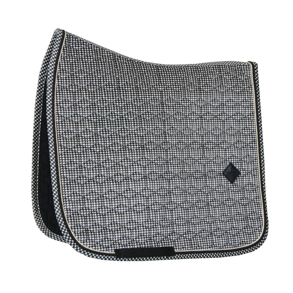 KENTUCKY® HORSEWEAR Schabracke Pied-de-Poule Dressur, schwarz