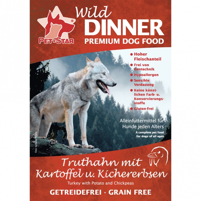 Wild Dinner Truthahn - Getreidefrei 