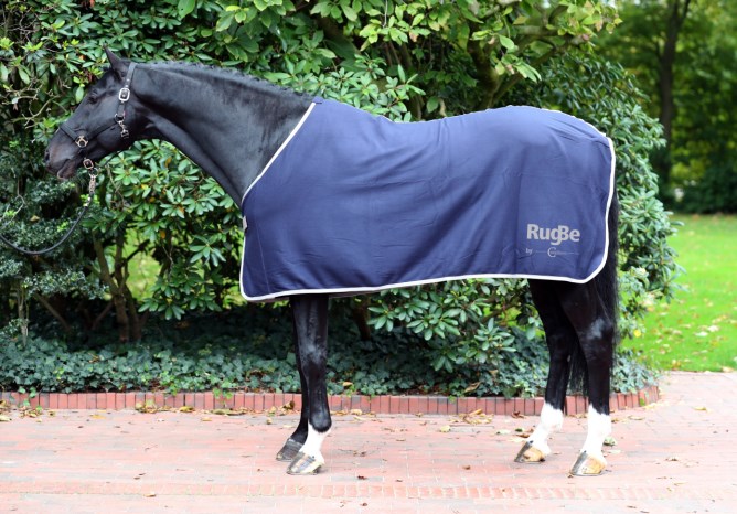 KERBL RugBe Fleecedecke Economic, navy